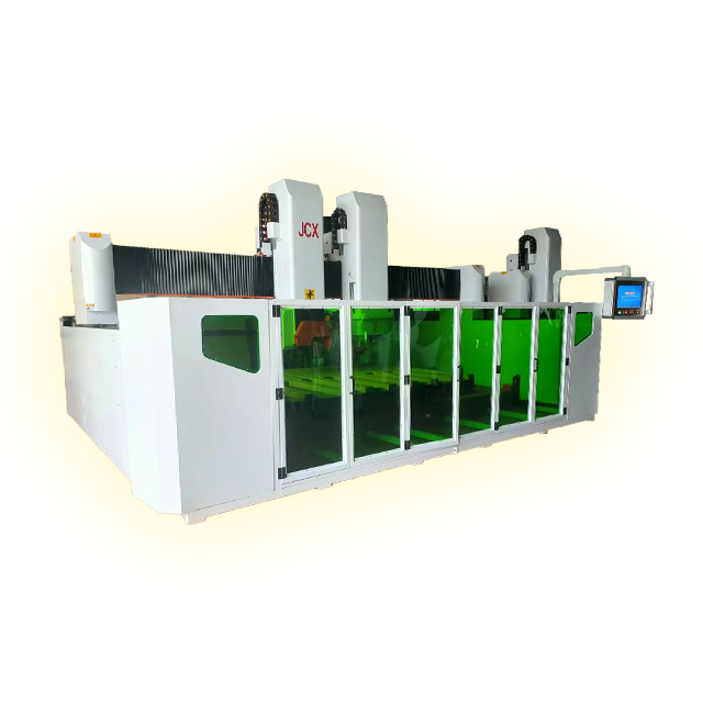 5 Axis 2 Heads Stone Cutting Saw