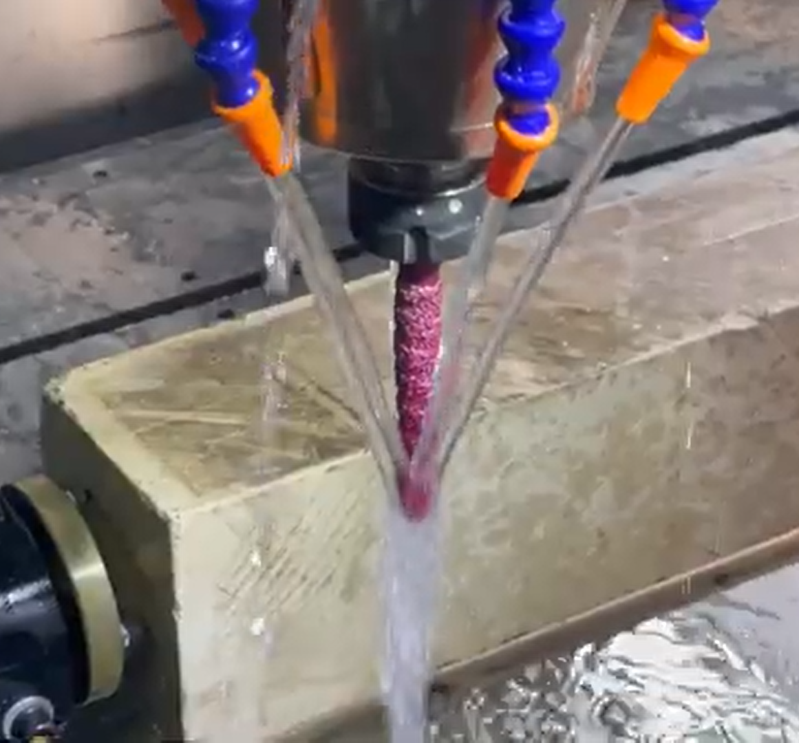 Stone carving machine -- 4axis