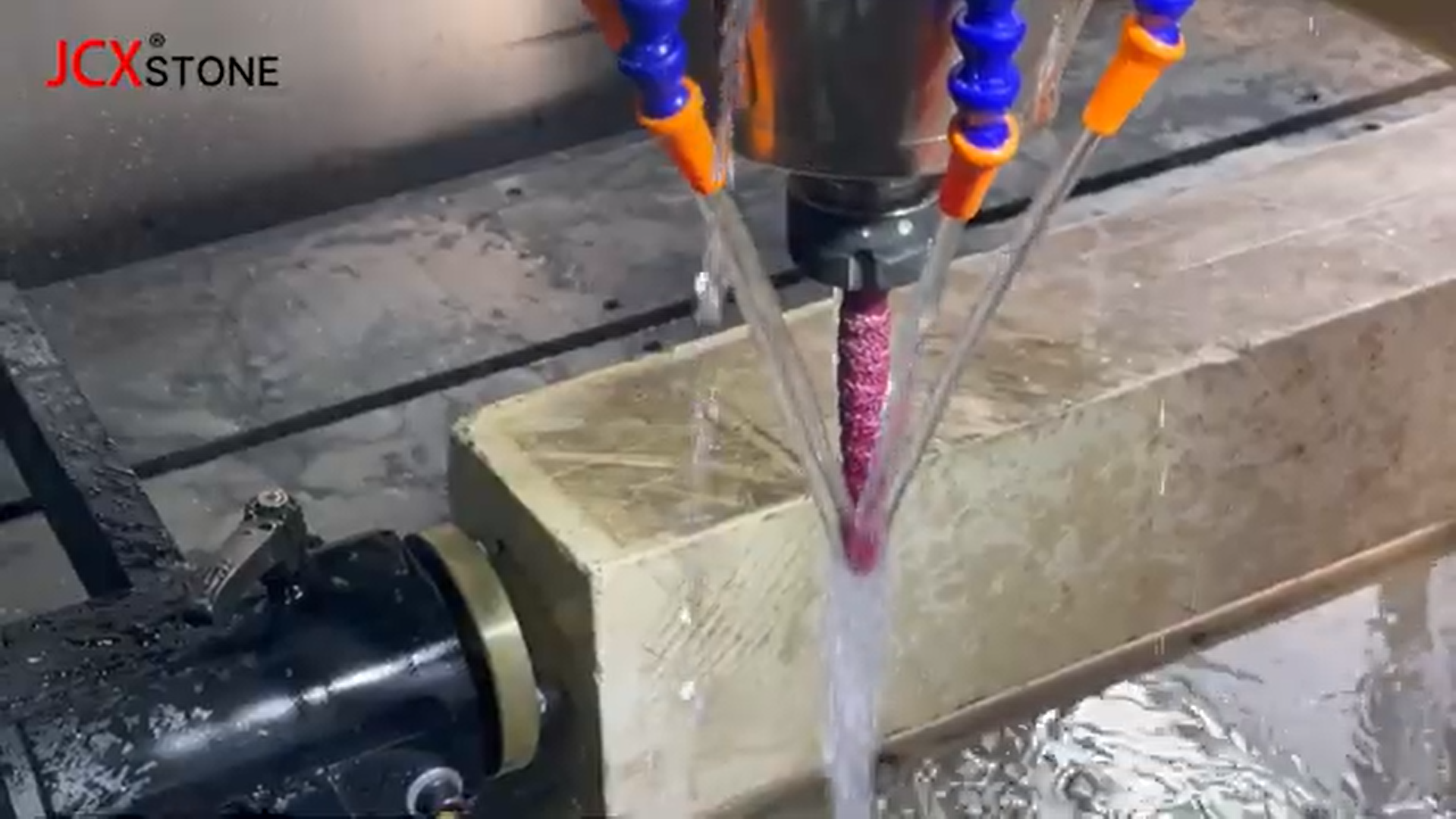 Stone carving machine -- 4axis