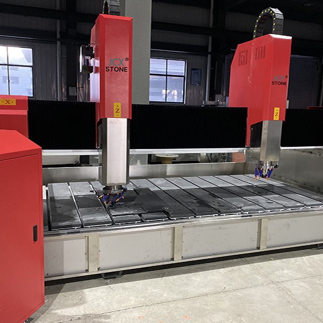 2513 2 Heads Cnc Stone Engraving Machine
