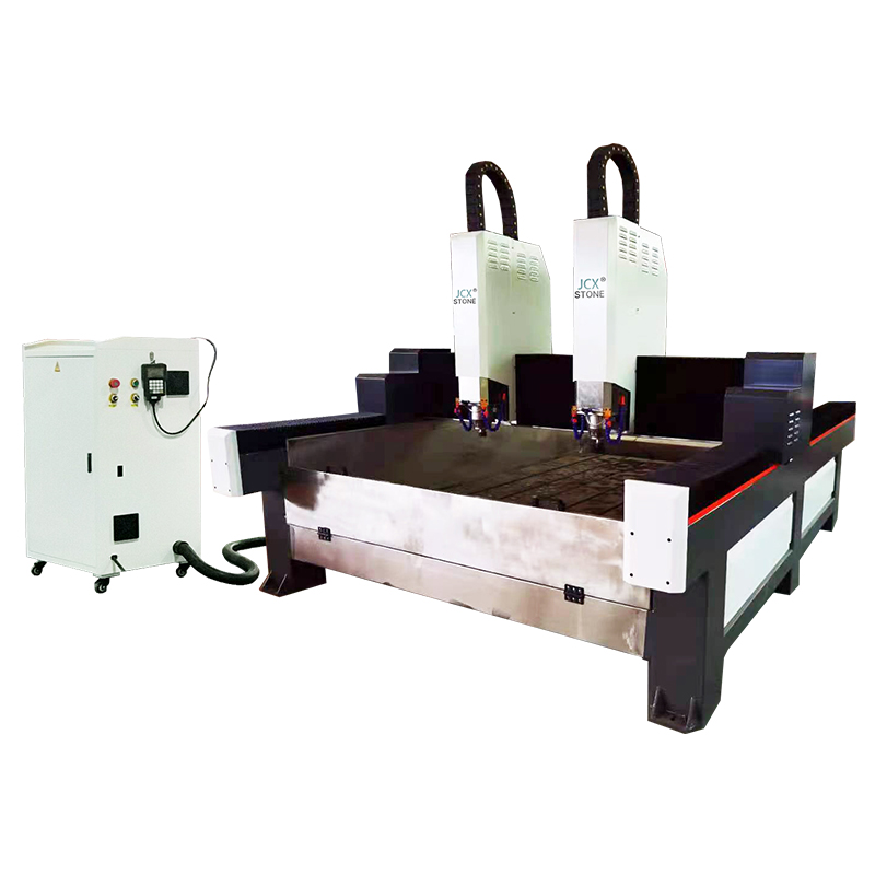 1825 2 Heads Stone Cnc 3D Engraving Router