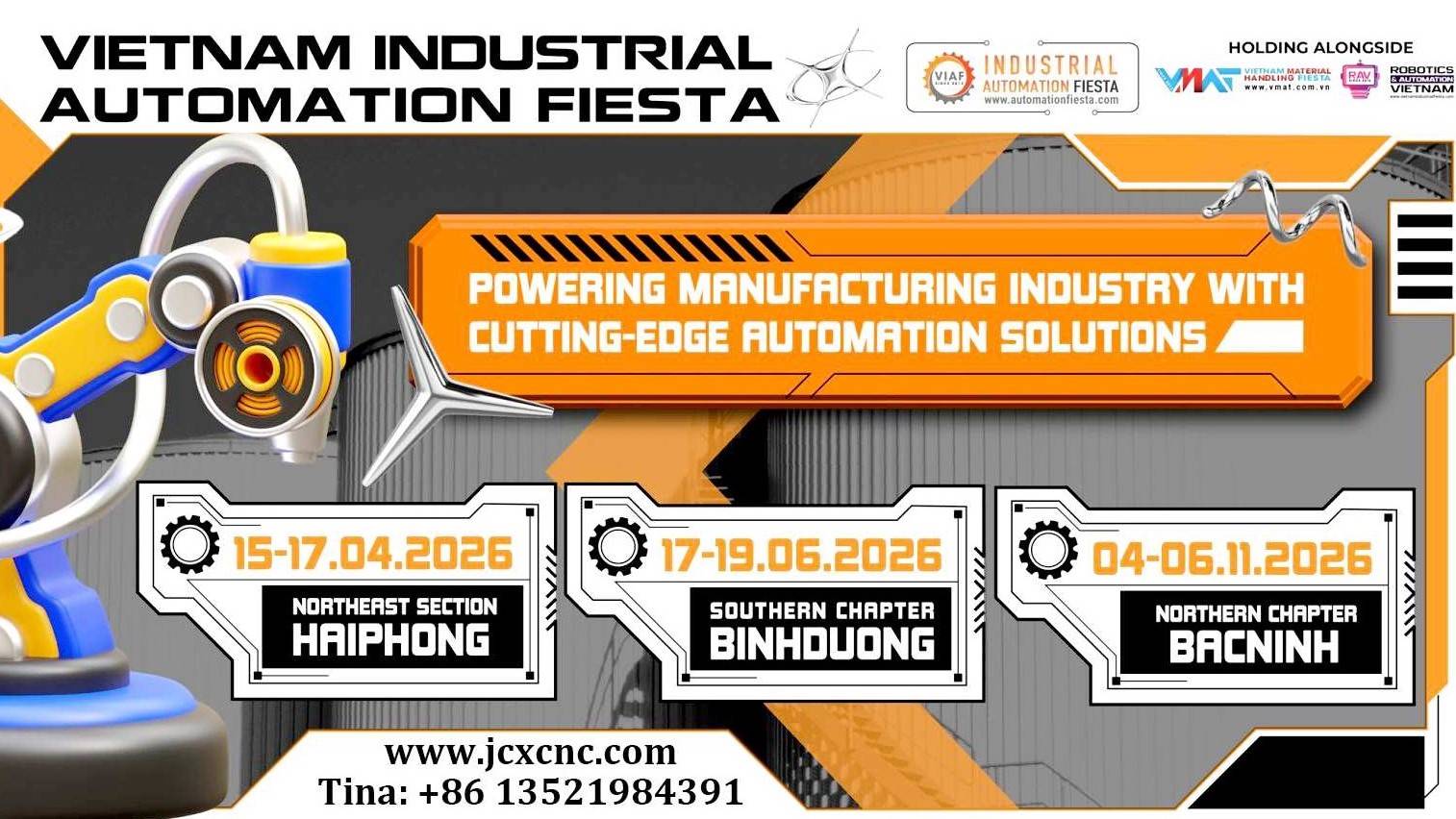 JCX Will Meet You at VIMF & VIAF 2026! JCX Will Meet You at VIMF & VIAF 2026!